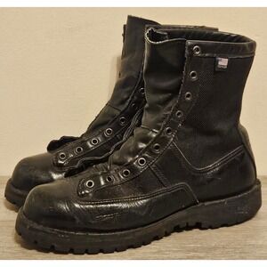DANNER Acadia Boots Black GORE-TEX GTX 21210 Made in USA Mens 10 EE NO LACES